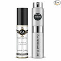 CA Perfume Duo Impression of Hamdani For Women And Men Perfume Layering Set Long Lasting Travel Size EDP + Body Oil Roll-On Bottle 0.27 Fl Oz+0.33 Fl Oz