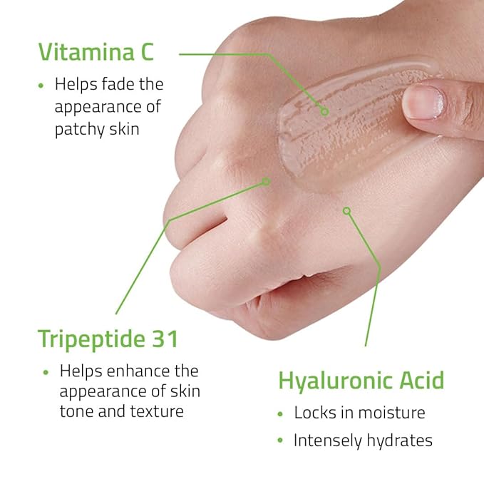 YEOUTH Hyaluronic Acid Serum for Face with Vitamin C, Hydrating Face Serum or Women & Men, Minimize the Look of Wrinkles, Patchy & Dull Skin 1oz