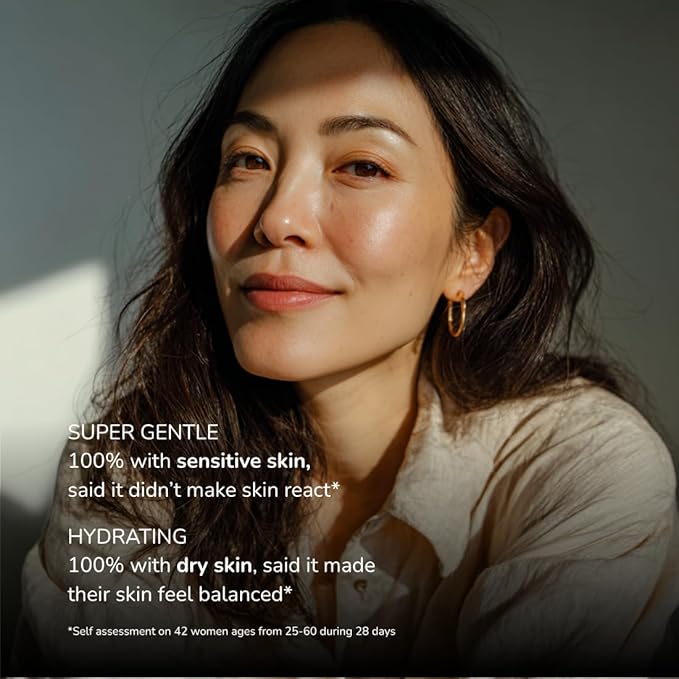 NAD+ Serum Foundation for Sensitive Skin — EMANI Biome Lightweight Skin-Like Coverage with Vitamin C, Peptides, Ceramides & Avocado Oil — Buildable, Vegan, Refillable Compact, 0.63 fl oz (Light Glow)