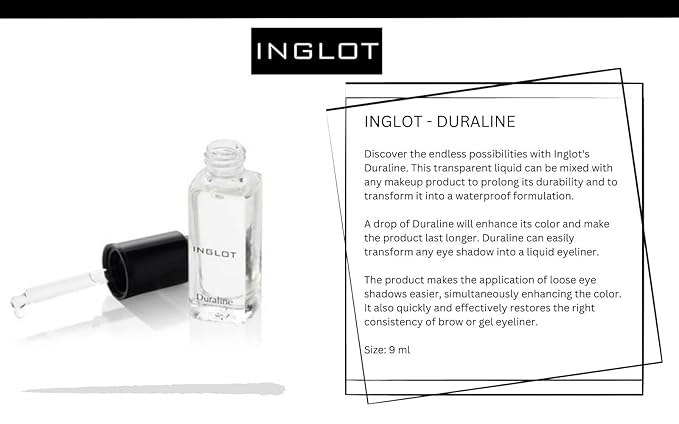 The Beauty Box INGLOT Bundle - Duraline, AMC Eyeliner Gel 77 and AMC Eyeliner Gel 90 (3-Piece)