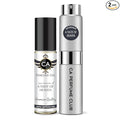 CA Perfume Duo Impression of A Taste Of Heaven For Women And Men Perfume Layering Set Long Lasting Travel Size EDP + Body Oil Roll-On Bottle 0.27 Fl Oz+0.33 Fl Oz