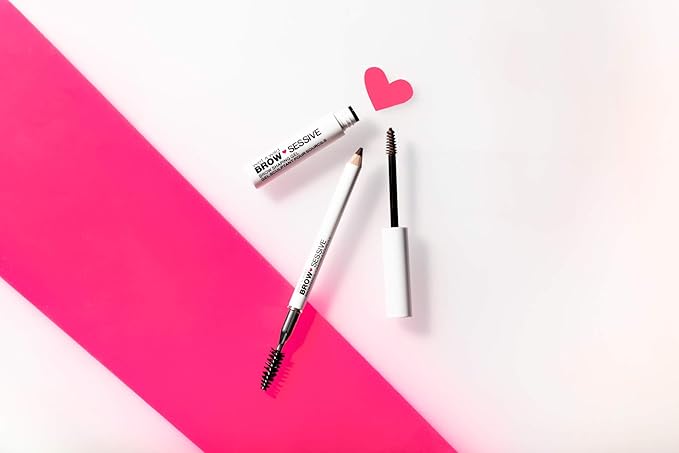 wet n wild Brow-Sessive Brow_Pencil, Ultra-Precise Dual Ended Spoolie Brush for Perfect Buidlable Blendable Shaping, Natural Lasting Shades for Every Brow, Cruelty-Free & Vegan - Taupe (Pack of 2)