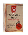 Honey Sweetie Acres Sandalwood Goat Milk Soap - Handmade 5 oz Bar, Made with Natural Ingredients, Moisturizing & Gentle, Made in the USA