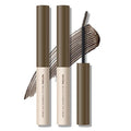 KYDA 2 Pcs Tinted Eyebrow Cream, Ultra-Fine Brush Tinted Brow Gel, Waterproof Smudgeproof Eyebrow Mascara, Long Wear, Natural Brow Makeup without Clumping, Natural Brown