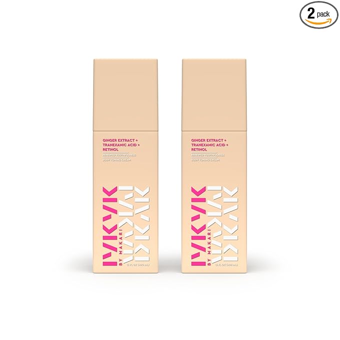 MAKARI IYKYK Ginger Extract, Tranexamic Acid & Retinol Body Toning Cream 2 Pack | Firming Body Lotion for Women | Helps Improve the Look of Smoothness | No Fragrance | Paraben & Sulfate-Free