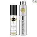 CA Perfume Duo Impression of Boiserie D'argent For Women And Men Perfume Layering Set Long Lasting Travel Size EDP + Body Oil Roll-On Bottle 0.27 Fl Oz+0.33 Fl Oz