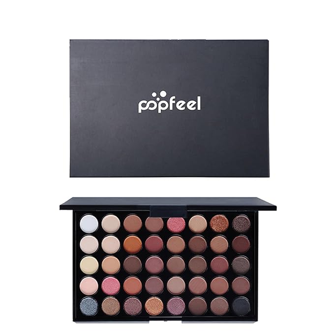 Eye Makeup Kits for Women, Eye Makeup Set for Beginners, Mother's Day Makeup Gifts for Women Girls, Makeup Essential Bundle Includes Eyebrow Pencil, Eyeliner Pen, Mascara, Eyeshadow Palette,Brushes