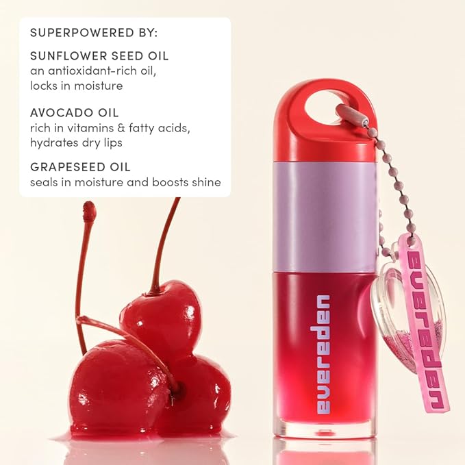 Evereden Kids Fragrance Gift Set – 3 Hair & Body Mists + Tinted Lip Oil | Clean, Vegan, Non-Toxic Scents for Girls & Teens | Fun Self-Care Gift Box with Aesthetic Collectible Bottles