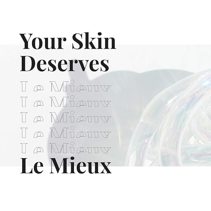 Le Mieux TGF-B Booster - Anti Aging Triple Growth Factor Facial Serum with Hyaluronic Acid & Peptides, Hydrating Face Serum with No Parabens (1 oz / 30 ml)
