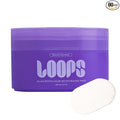 LOOPS MicroCellular Moisturizer Korean Skincare - Nourish, Replenish, and Rebalance - Collagen Boosting & Restoring - Pre-soaked Veocell Embo Bamboo Pad - Anti-Aging Face Moisturizer - Pack of 60
