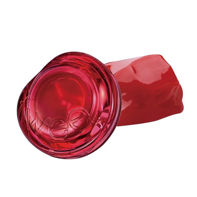 fwee Glowy Jelly Pot | Dewy Jelly Lip & Blush Color, Tinted Glow Balm, Dewy Buildable Finish – Honey Peach (Vivid Coral) | 0.14 oz