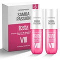 2 Pack 6 fl oz Hair Mist and Body Spray for Women（Eau De Parfum）,Fruity Floral Perfume No.8，With Notes of Guava Nectar,Sunlit Orchid