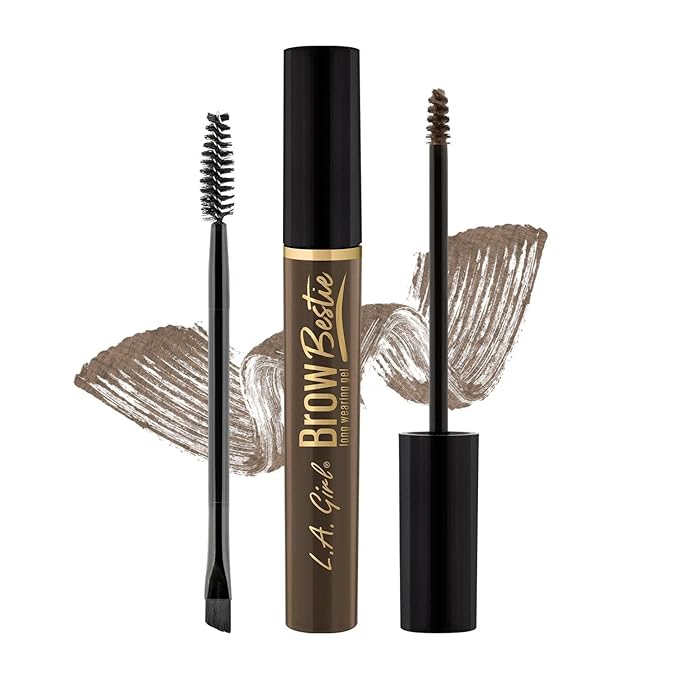 L.A. Girl Brow Bestie Gel With Dual, Cool Brown GBG383