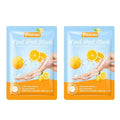 Magik Foot Peeling Mask Baby Soft Cracked Heels Remove Dead Skin Calluses (Lemon, 2 Pairs)