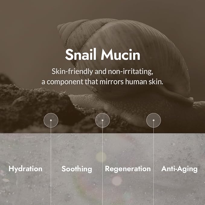MIZON Snail Repairing Foam Cleanser Face Wash With Snail Mucin for Pores and Blackheads with Moisturizing Formula Korean Skincare (2.02 fl oz)