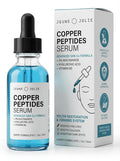 Jeune Jolie GHK-Cu Copper Peptide Serum for Face - Advanced Anti-Aging Formula with 2% Niacinamide & B5 - Firms Skin, Boosts Collagen, Smooths Wrinkles & Pores - Hydrating 1oz