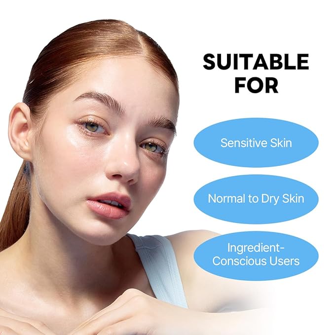 ROUND LAB 1025 Dokdo Cream 2.71 Fl Oz, 48-Hour Deep Hydrating Face Moisturizer for Acne-Prone, Redness and Sensitive Skin with Ceramide, Skin Barrier Repair Face Cream, No Fragrance, Korean Skin Care