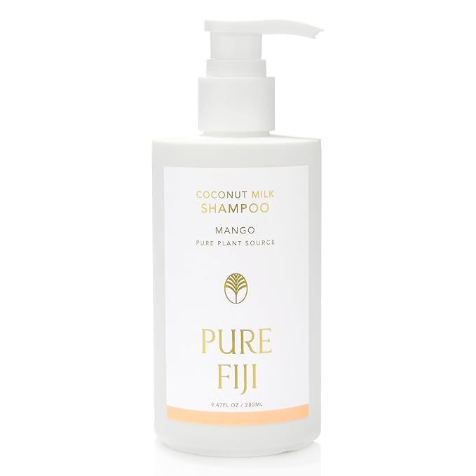 PURE FIJI Coconut Milk Shampoo, Mango (9.47 Fl. Oz /280ml)