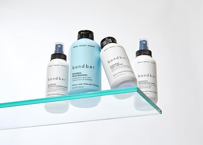 Bondbar Bonding Leave-In Conditioner, Adds Moisture, Tames Frizz, Cruelty Free, Vegan, Paraben Free, 4 Oz