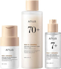 Anua Rice Skin Care Set – Rice Cleansing Powder Face Wash, Korean Milky Toner & Hydrating Serum with Ceramide, Hyaluronic Acid, Brightening for a Glass Skin Look, Non-Comedogenic, Korean Skincare