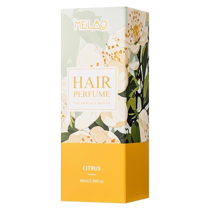 dPois Women’s Floral Hair Perfume Mist Orange Blossom Rose Scented Spray 2 Oz Travel Friendly Long Lasting Fragrance for Everyday Use Orange One Size