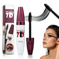 7D Waterproof Volume Mascara, 2026 Upgrade Smudge-Proof Curling & Lengthening Mascara, Long-Lasting Black Mascara Fiber Lashes Thickening Eye Makeup for Defined Curl for Women Girls (1 PCS)