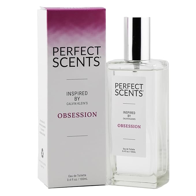 Perfect Scents Fragrances, Inspired by Calvin Klein’s Obsession, Women’s Eau de Toilette, CLEAN, Vegan, Paraben-Free, Phthalate-Free, Never Tested on Animals, 3.4 Fluid Ounces