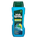 Irish Spring Ultimate Wake Up Tea Tree Face & Body Wash for Men, Moisturizing Body Wash Washes Away Bacteria - 18 Fl. Oz