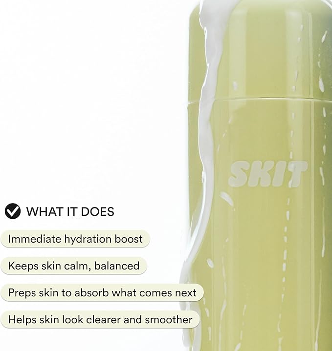 skit GlutaMilk Essence Toner (5.07 fl.oz / 150ml) - Milky Hydrating Toner with Glutathione, PDRN & Panthenol | Brightening, Glow-Boosting & Texture Refinement | Clinically Tested