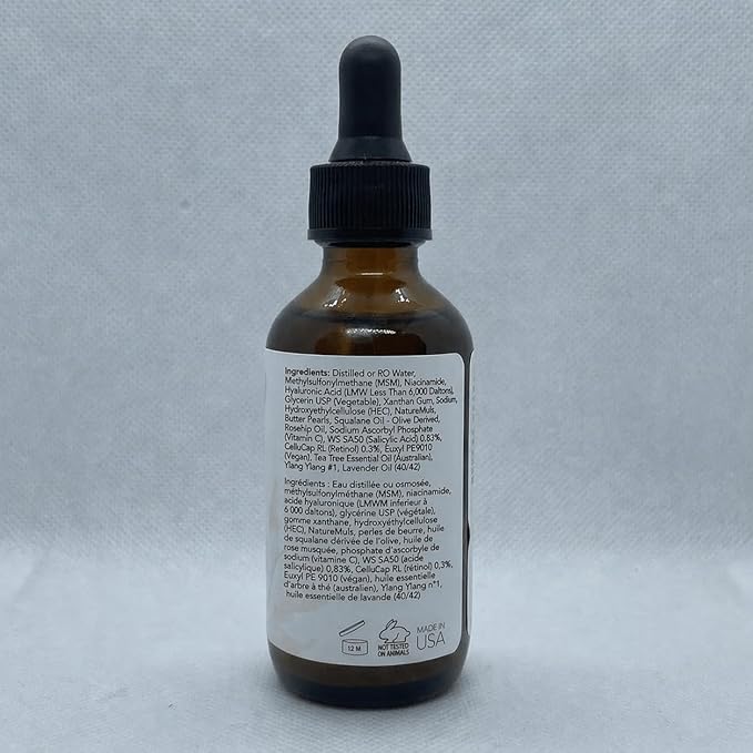 Vitamin C Serum for Face with Retinol (0.30%) & Salicylic 0.83% + Hyaluronic | Skin Refining Facial Serum for Uneven Tone, Texture & Hydration | Lightweight Daily Skincare for All Skin Types