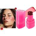 Multi-Use Water Jelly Tint Stick Sheer Lip & Cheek Stain Finish, 3-In-1 Cheek Blush & Eyeshadow & Lip Tinted Long-Lasting Moisture - 1,000+ Swipes Per Stick (# 04, 0.32oz)