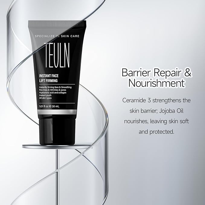 Instant Face Lift Cream,Instant Face Tightener, Smoothing Fine Lines, Wrinkles and Pores ，Smoothing Fine Lines， Helps Improve the Look of Sagging Skin on Neck & Face