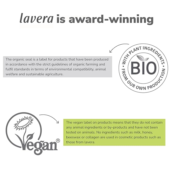 lavera Brow Control - Transparent 01 - Eyebrow Gel with Aloe Vera & Argan Oil for Lang Lasting Results - Fixating Brow Gel - Eye Make Up - PETA Certified - Vegan - Made in Germany - 0.3 Fl Oz