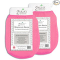 Original Kessa Exfoliating Glove -Value Pack (2pcs) -Pink -Microdermabrasion At Home Exfoliating Mitts, Removes unwanted dead skin, dirt and grime and Keratosis Pilaris. Great for spray tan removal