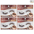 Ardell Balayage Wispies False Eyelashes - Caramel, Ultra Thin Band for Natural Wispy Lashes, Full Volume and Definition, Long-Lasting Wear, 4-Pack