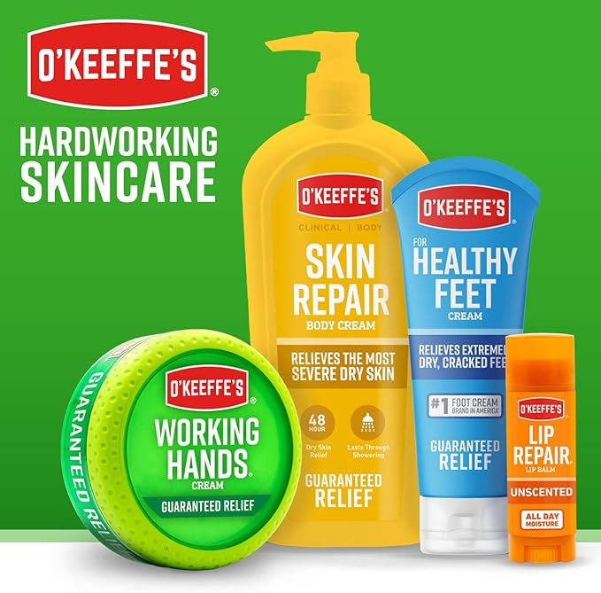 O'Keeffe's Working Hands Night Treatment Hand Cream; 3 oz Tube; (Pack of 5)