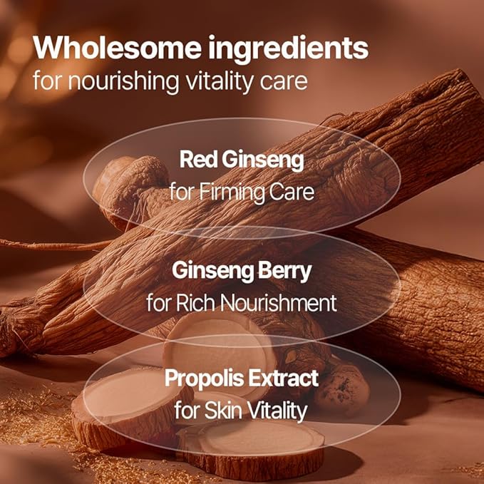 Pyunkang Yul PKY Red Ginseng Propolis Repairing Cream for Barrier Strengthening & Lasting Moisture, Ceramide-Rich Cream, Korean Skincare (1.01 Fl. oz)