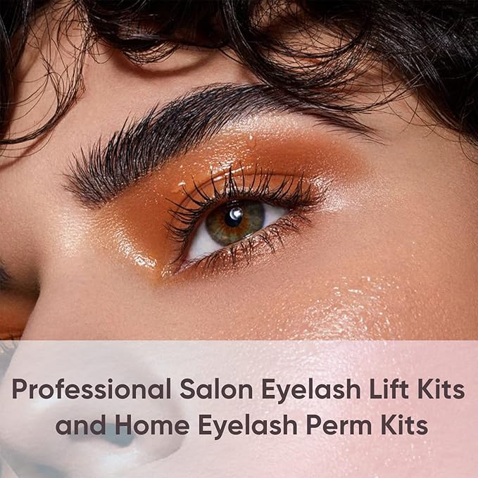 Libeauty Brow Lamination Kit Lash Lift Kit Lasting 8 Weeks Sachet Disposable Upgraded Version Curling Perming Wave Lotion & Liquid Set Home Perm Kit (20pcs-lash/brow lift kit)