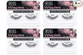 Ardell False Eyelashes Demi Wispies - Black, Seamless Feathered Strip, Natural Look Wispy Lashes for Everyday Wear, 4 Pairs