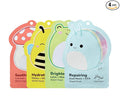 TONYMOLY x Squishmallows Sheet Mask Set – 4-Pack Facial Skincare Variety for Hydrating, Soothing, Repairing, Nourishing, Moisturizing & Glowing Skin
