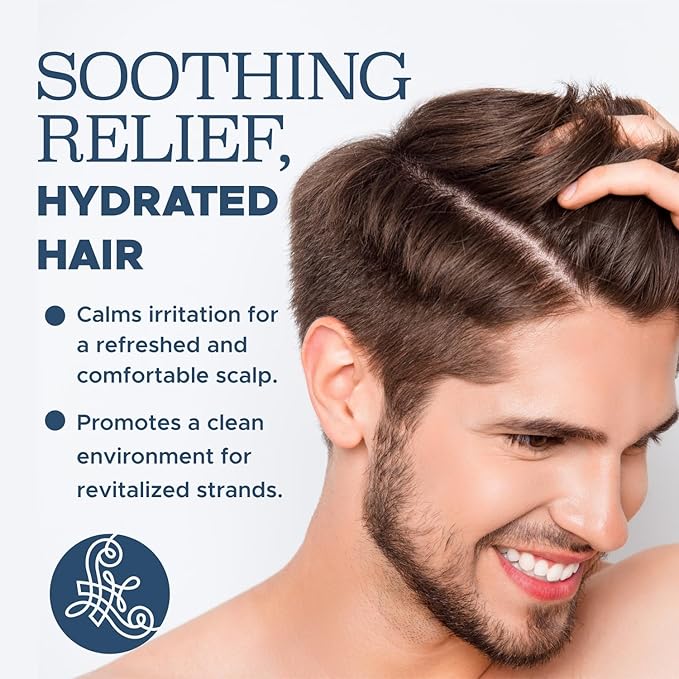 Luseta Scalp-Balancing Shampoo for Women, Reducing Build-up with Salicylic Acid, Anti-Dandruff Shampoo for Men, Clarifying for Refreshing, pH-Balanced, 33.8 Fl Oz