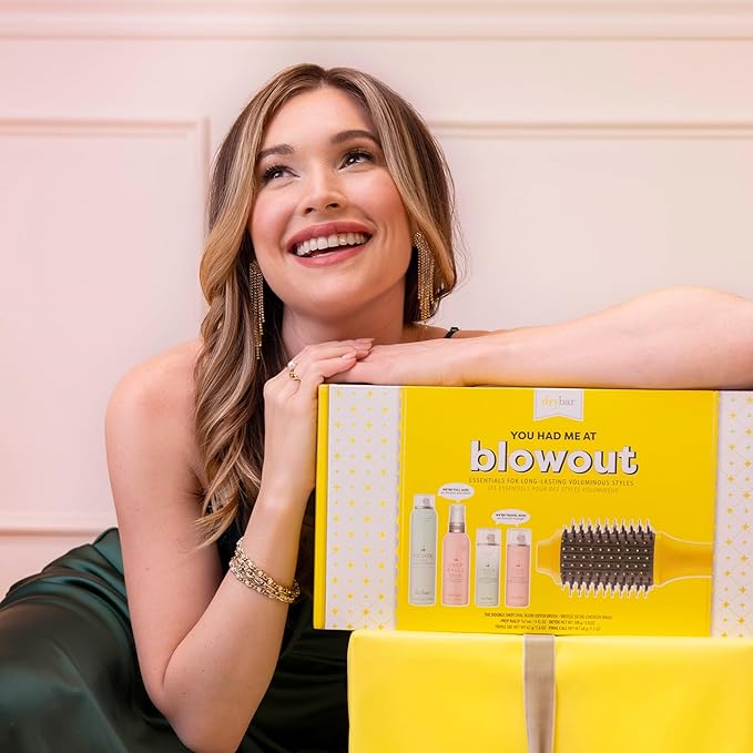Drybar You Had Me at Blowout Kit | Refresh, Prime, Style, Texturize, and Finish Your Look for Great Blowouts with Extra Volume that Holds Style for 8 Hours*