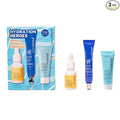 Cocokind Hydration Heroes Set | Milky Ceramide Hydrating Serum, Eye Cream with Cooling Metal Applicator Tip, Lightweight Electrolyte Moisturizer | Hydrate, De-Puff, Calm, Balance | 3 Count