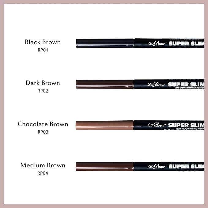 Ruby Kisses Go Brow Micro Pencil in Medium Brown