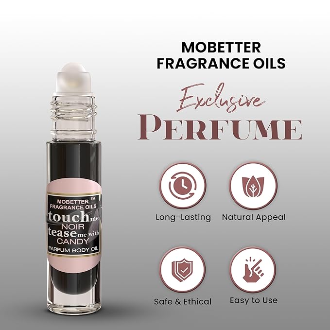 MOBETTER FRAGRANCE OILS Touch Me Noir Tease Me With Candy Perfume Women Body Oil