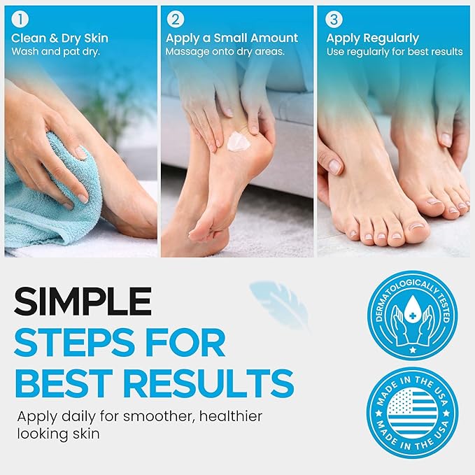 CLEAR 40 HA, 40% Urea Gel, 1% Hyaluronic Acid, 4 oz w/ Tea Tree & Coconut Oil, Aloe Vera, Callus & Corn Remover Softens Cracked Heels, Feet, Elbows, Hands, Nails, Superior hydration to Urea Creams