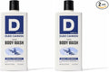 Duke Cannon Supply Co. Thick High Viscosity Body Wash - 3X Thicker, Plant-Based, Mineral-Enriched Body Wash for Men - Citrus Musk + Cedarwood - Mens Body Scrub - Naval Diplomacy (18 oz) (Pack of 2)