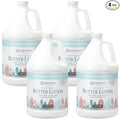 Ginger Lily Farms Botanicals Soothing Butter Lotion for Dry Skin, 100% Vegan & Cruelty-Free, Cucumber Mint Bliss Scent, 1 Gallon (Pack of 4)