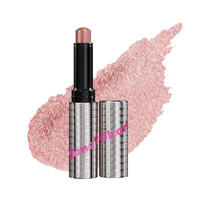 Illumina Jelly Gel Eyeshadow Stick, 007 Rose Stone - Neutral Rose Shimmer Sparkle Finish, Cream Texture With Cooling Feel, Long-Lasting Crease-Proof Smudgeproof Eye Shine, Easy Application