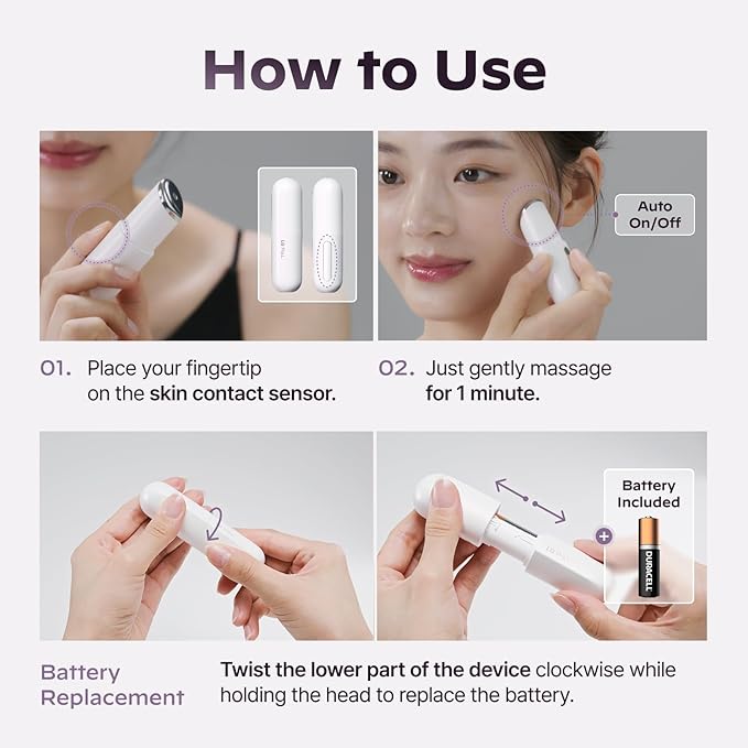 LG Pra.L Superform Galvanic Booster Blush Pink, 1min booster for ageless skin, anti-aging and firming pocket booster, Korean skincare, Glow on the go, Serum booster device, Glass skin, Gift